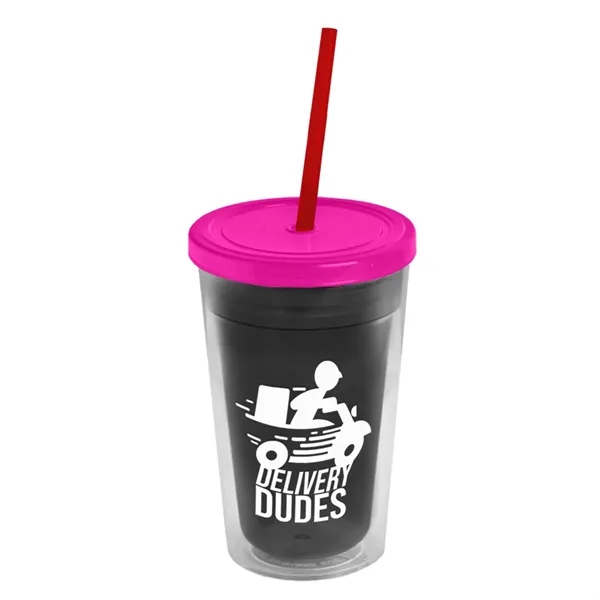 16 oz Double-Wall Insulated Transparent Tumblers... from ASI 40480 Koozie Group