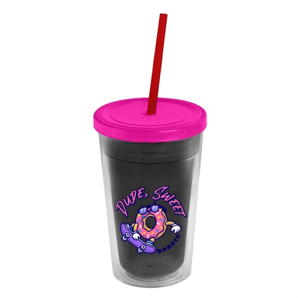 16 oz Double-Wall Insulated Transparent Tumblers... from ASI 40480 Koozie Group