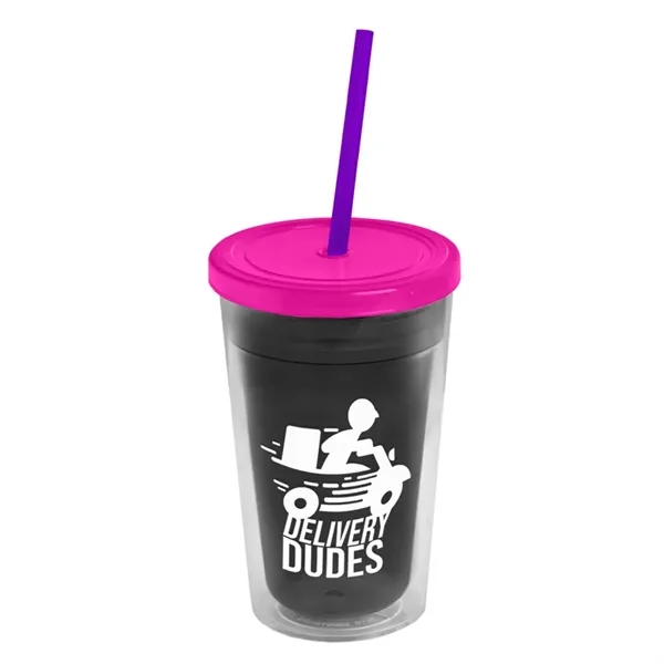 16 oz Double-Wall Insulated Transparent Tumblers... from ASI 40480 Koozie Group