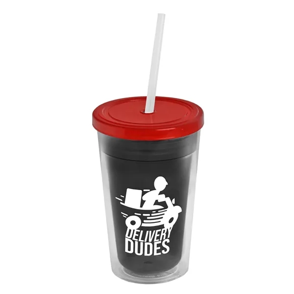 16 oz Double-Wall Insulated Transparent Tumblers... from ASI 40480 Koozie Group