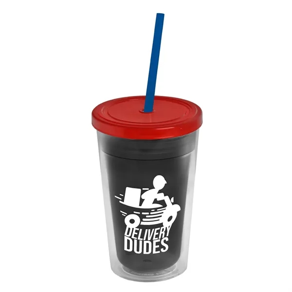 16 oz Double-Wall Insulated Transparent Tumblers... from ASI 40480 Koozie Group