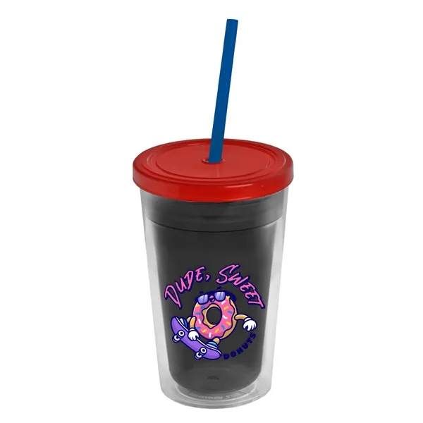 16 oz Double-Wall Insulated Transparent Tumblers... from ASI 40480 Koozie Group