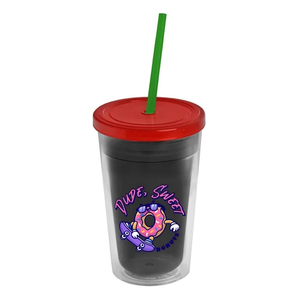 16 oz Double-Wall Insulated Transparent Tumblers... from ASI 40480 Koozie Group