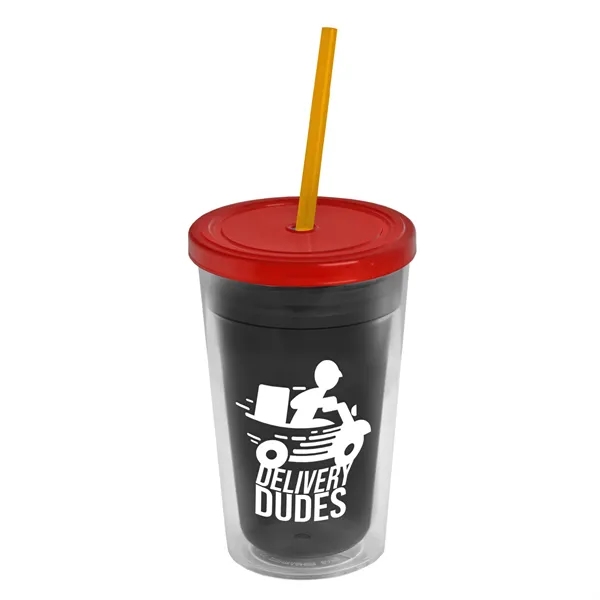 16 oz Double-Wall Insulated Transparent Tumblers... from ASI 40480 Koozie Group