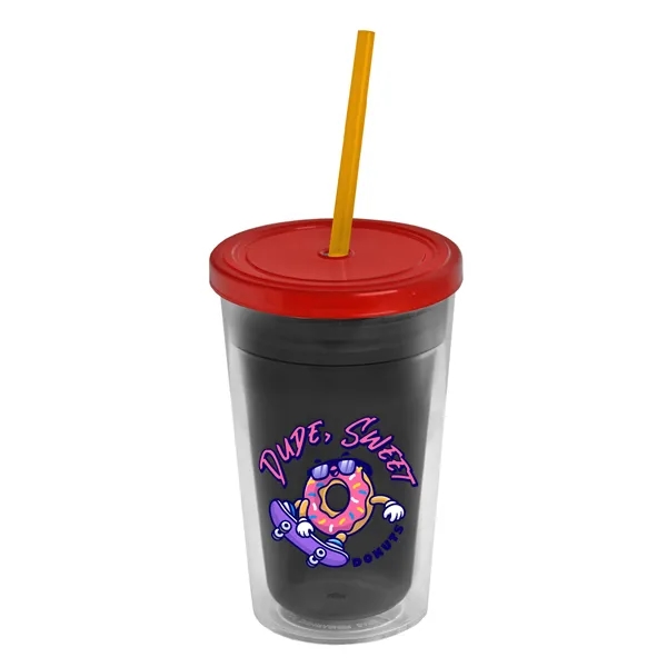 16 oz Double-Wall Insulated Transparent Tumblers... from ASI 40480 Koozie Group