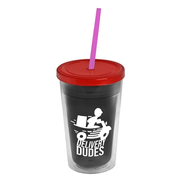 16 oz Double-Wall Insulated Transparent Tumblers... from ASI 40480 Koozie Group