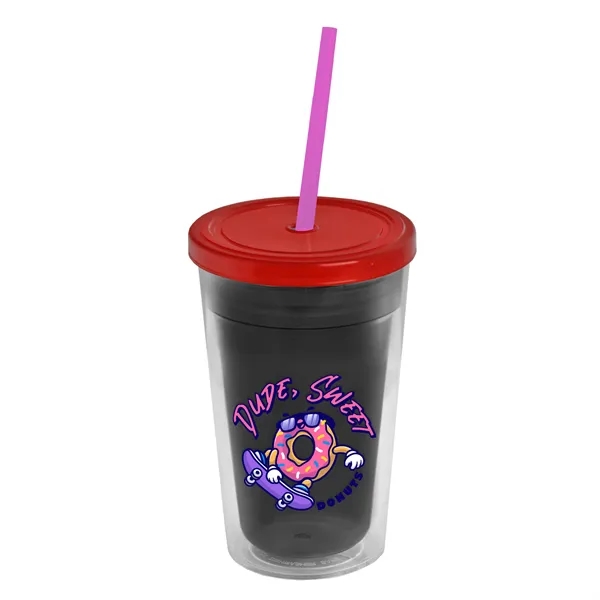 16 oz Double-Wall Insulated Transparent Tumblers... from ASI 40480 Koozie Group