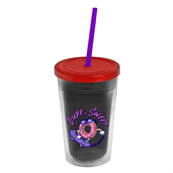 16 oz Double-Wall Insulated Transparent Tumblers... from ASI 40480 Koozie Group