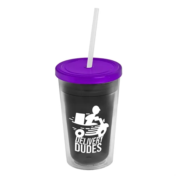 16 oz Double-Wall Insulated Transparent Tumblers... from ASI 40480 Koozie Group