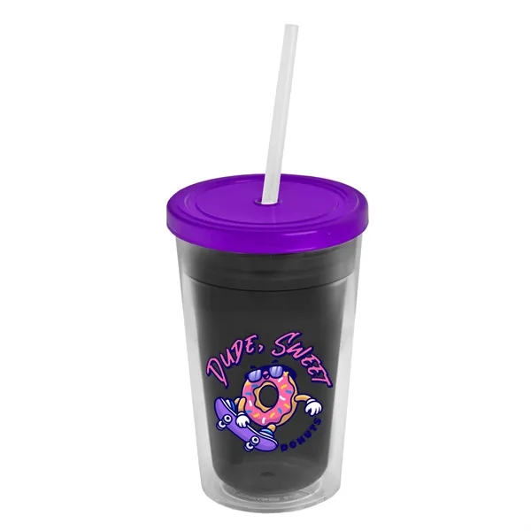 16 oz Double-Wall Insulated Transparent Tumblers... from ASI 40480 Koozie Group