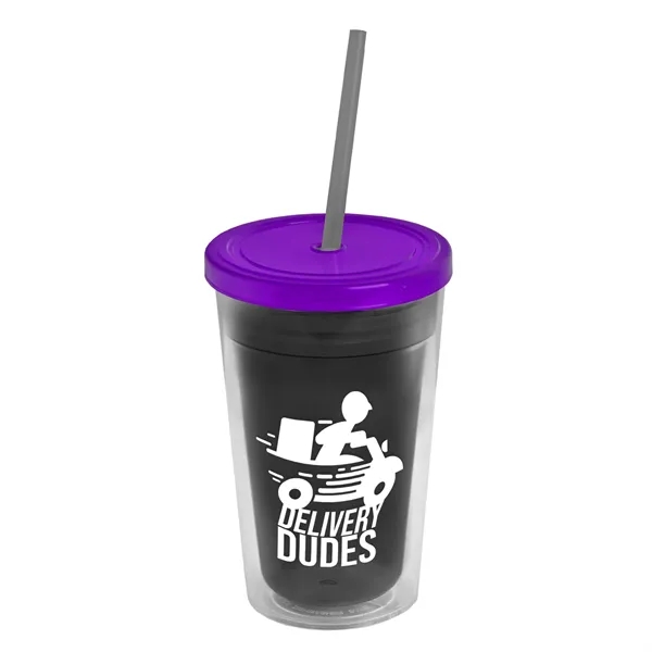 16 oz Double-Wall Insulated Transparent Tumblers... from ASI 40480 Koozie Group