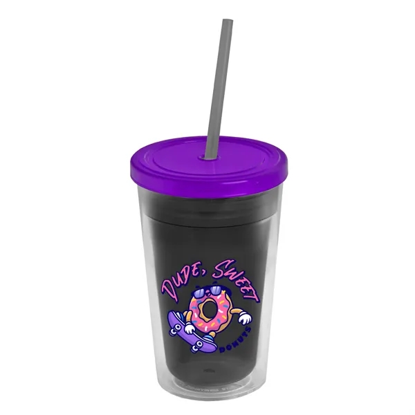 16 oz Double-Wall Insulated Transparent Tumblers... from ASI 40480 Koozie Group