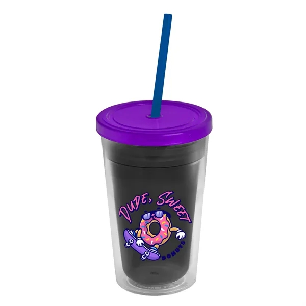16 oz Double-Wall Insulated Transparent Tumblers... from ASI 40480 Koozie Group
