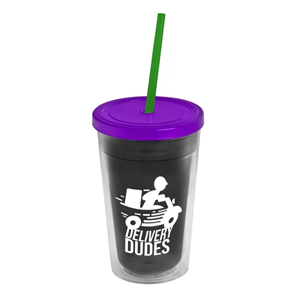 16 oz Double-Wall Insulated Transparent Tumblers... from ASI 40480 Koozie Group
