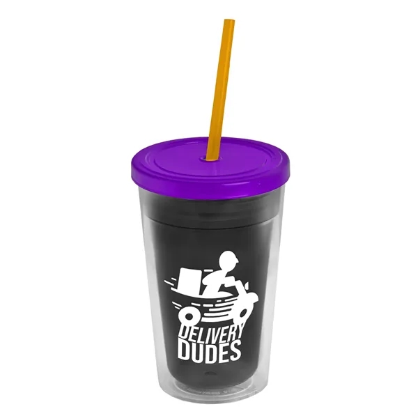 16 oz Double-Wall Insulated Transparent Tumblers... from ASI 40480 Koozie Group