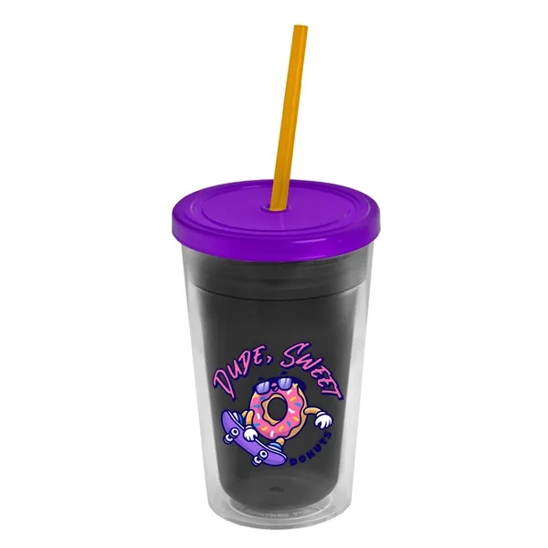 16 oz Double-Wall Insulated Transparent Tumblers... from ASI 40480 Koozie Group