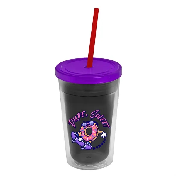 16 oz Double-Wall Insulated Transparent Tumblers... from ASI 40480 Koozie Group