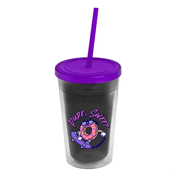 16 oz Double-Wall Insulated Transparent Tumblers... from ASI 40480 Koozie Group