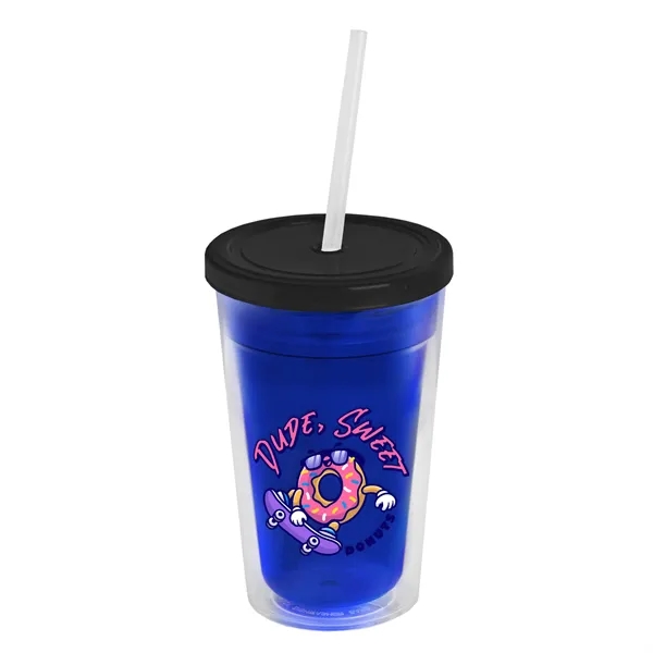 16 oz Double-Wall Insulated Transparent Tumblers... from ASI 40480 Koozie Group