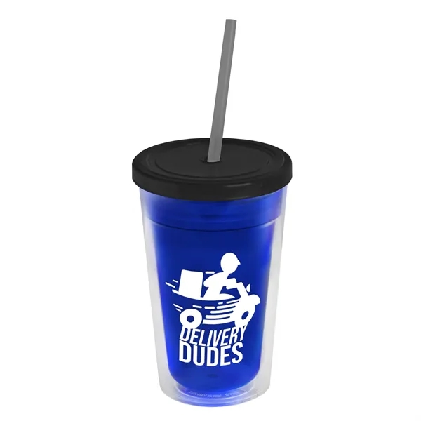 16 oz Double-Wall Insulated Transparent Tumblers... from ASI 40480 Koozie Group