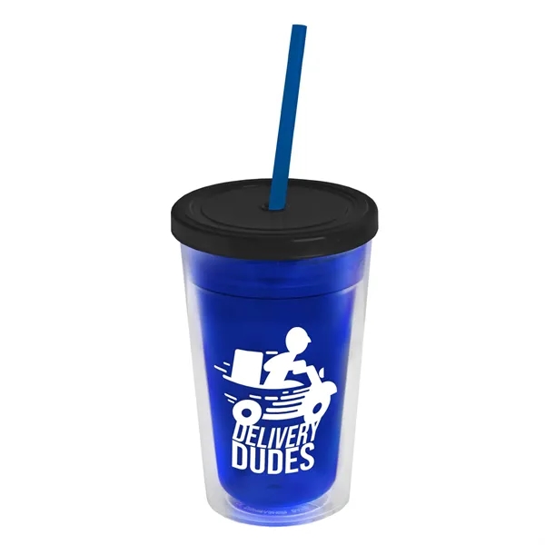 16 oz Double-Wall Insulated Transparent Tumblers... from ASI 40480 Koozie Group