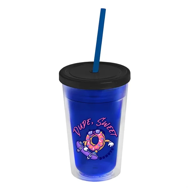 16 oz Double-Wall Insulated Transparent Tumblers... from ASI 40480 Koozie Group