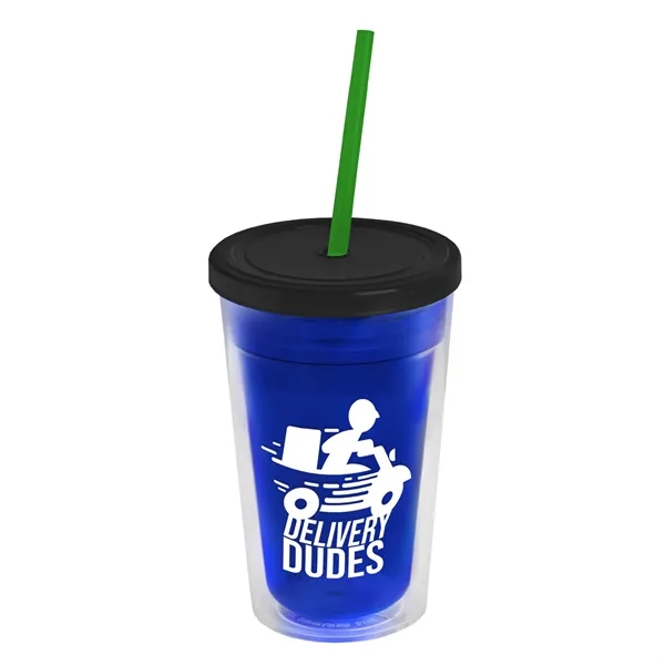 16 oz Double-Wall Insulated Transparent Tumblers... from ASI 40480 Koozie Group
