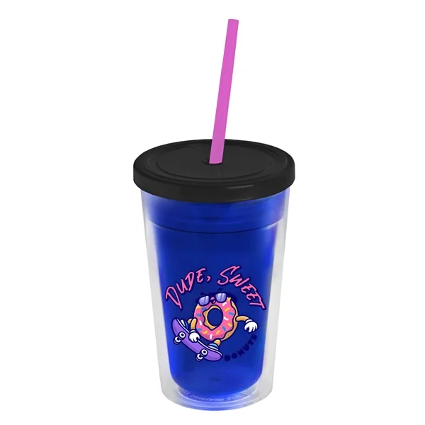 16 oz Double-Wall Insulated Transparent Tumblers... from ASI 40480 Koozie Group