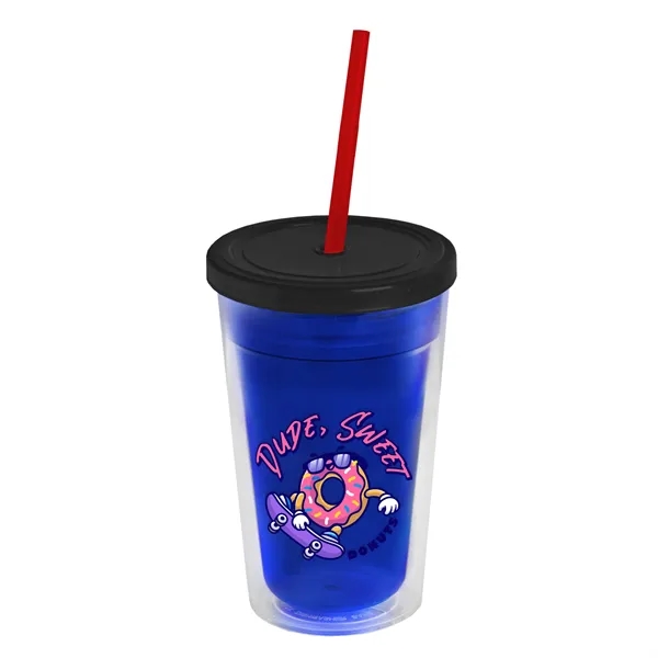 16 oz Double-Wall Insulated Transparent Tumblers... from ASI 40480 Koozie Group