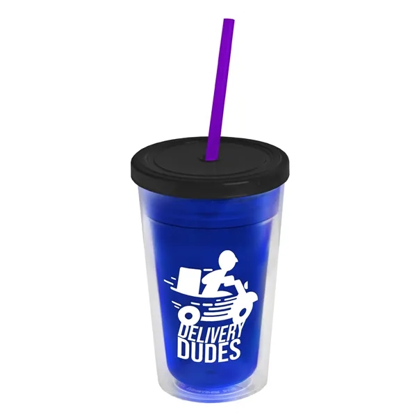 16 oz Double-Wall Insulated Transparent Tumblers... from ASI 40480 Koozie Group