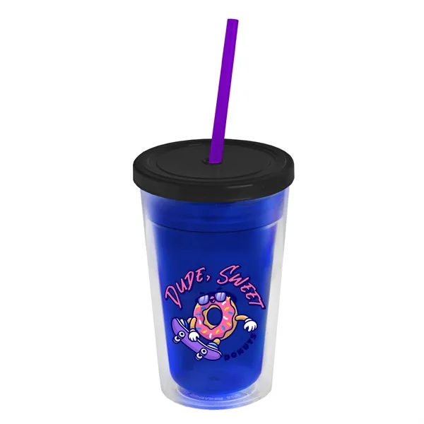 16 oz Double-Wall Insulated Transparent Tumblers... from ASI 40480 Koozie Group