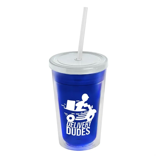 16 oz Double-Wall Insulated Transparent Tumblers... from ASI 40480 Koozie Group
