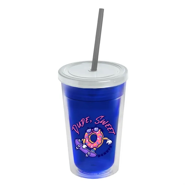 16 oz Double-Wall Insulated Transparent Tumblers... from ASI 40480 Koozie Group