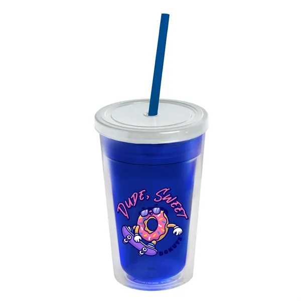16 oz Double-Wall Insulated Transparent Tumblers... from ASI 40480 Koozie Group