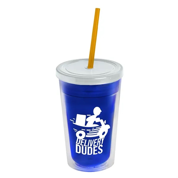 16 oz Double-Wall Insulated Transparent Tumblers... from ASI 40480 Koozie Group