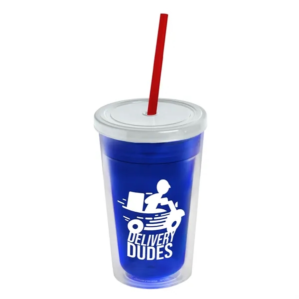 16 oz Double-Wall Insulated Transparent Tumblers... from ASI 40480 Koozie Group