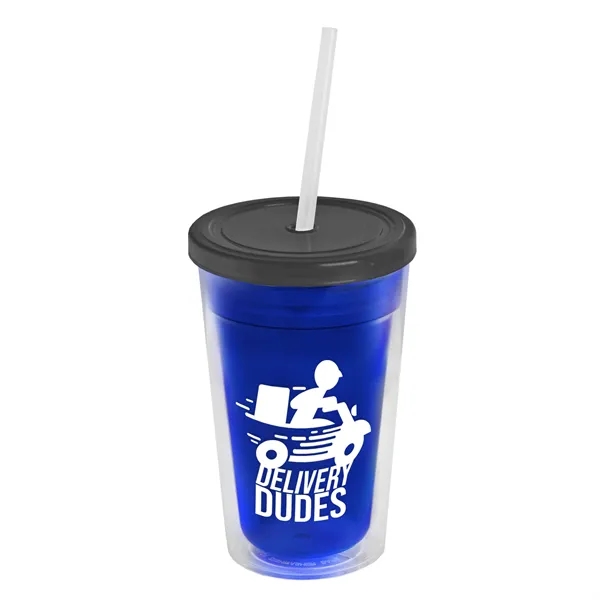 16 oz Double-Wall Insulated Transparent Tumblers... from ASI 40480 Koozie Group