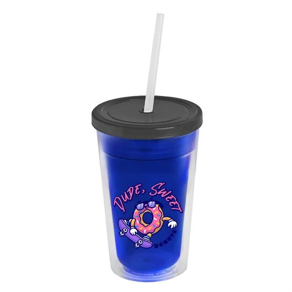 16 oz Double-Wall Insulated Transparent Tumblers... from ASI 40480 Koozie Group