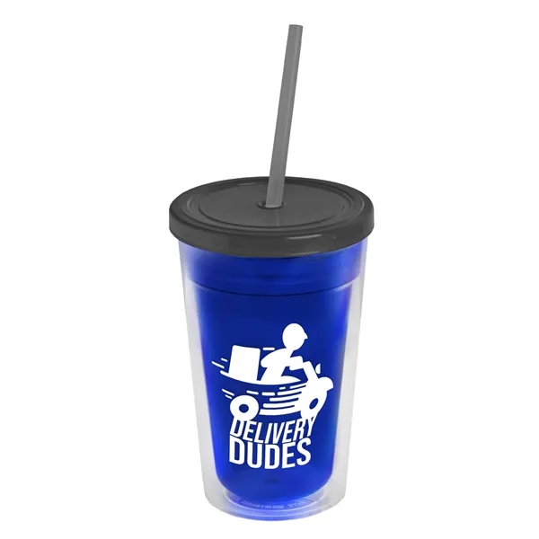 16 oz Double-Wall Insulated Transparent Tumblers... from ASI 40480 Koozie Group