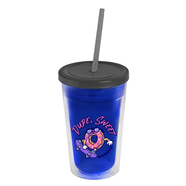 16 oz Double-Wall Insulated Transparent Tumblers... from ASI 40480 Koozie Group