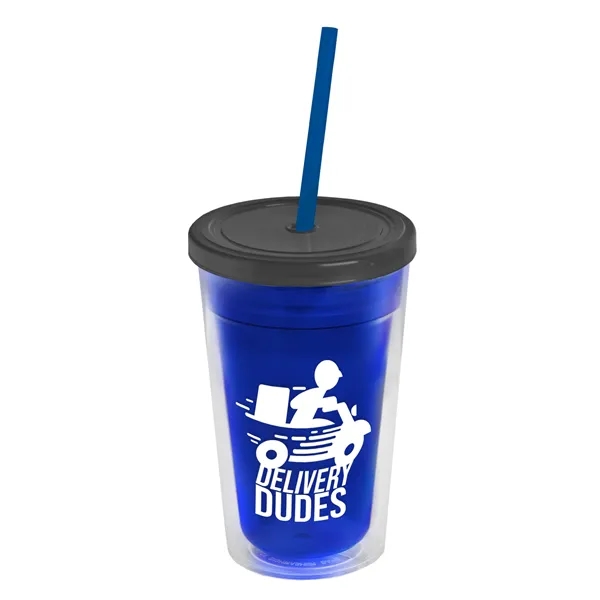 16 oz Double-Wall Insulated Transparent Tumblers... from ASI 40480 Koozie Group