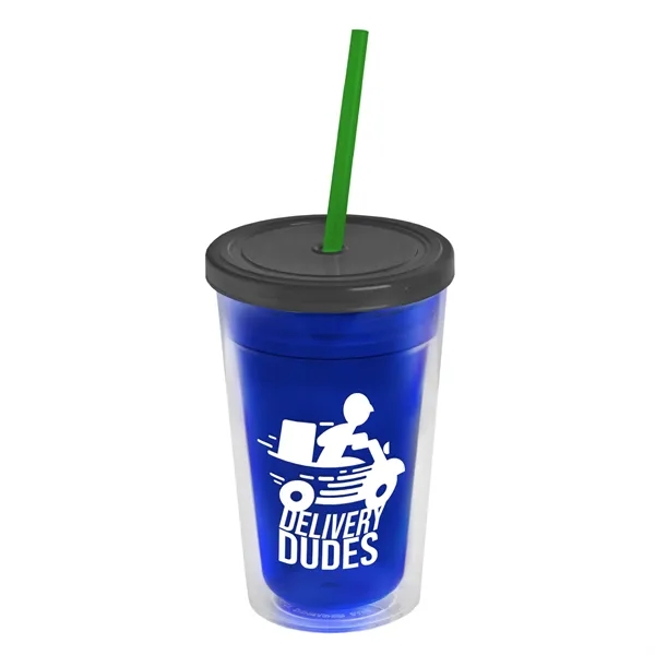 16 oz Double-Wall Insulated Transparent Tumblers... from ASI 40480 Koozie Group