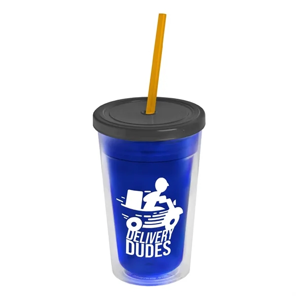 16 oz Double-Wall Insulated Transparent Tumblers... from ASI 40480 Koozie Group