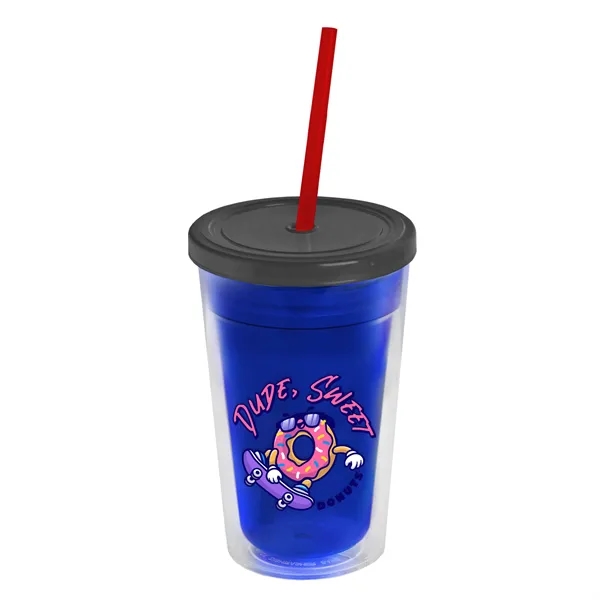 16 oz Double-Wall Insulated Transparent Tumblers... from ASI 40480 Koozie Group