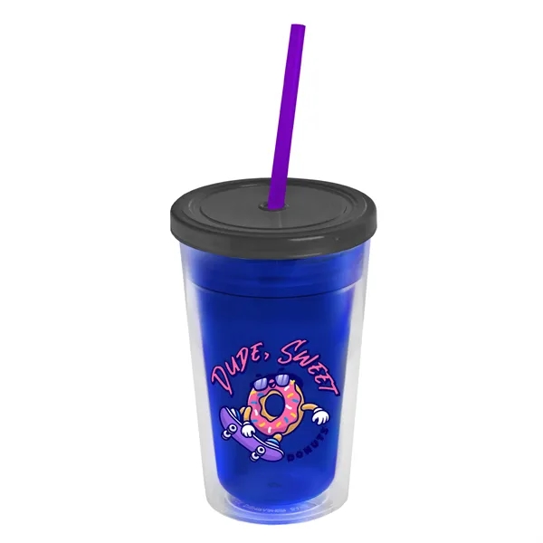 16 oz Double-Wall Insulated Transparent Tumblers... from ASI 40480 Koozie Group