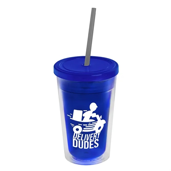 16 oz Double-Wall Insulated Transparent Tumblers... from ASI 40480 Koozie Group