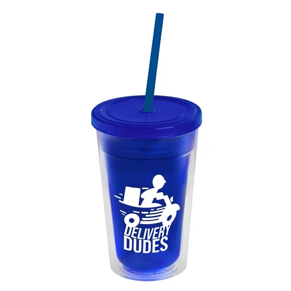 16 oz Double-Wall Insulated Transparent Tumblers... from ASI 40480 Koozie Group
