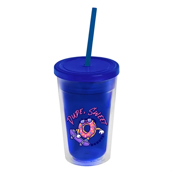 16 oz Double-Wall Insulated Transparent Tumblers... from ASI 40480 Koozie Group