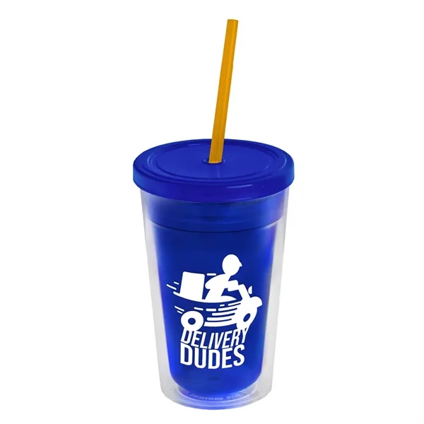 16 oz Double-Wall Insulated Transparent Tumblers... from ASI 40480 Koozie Group