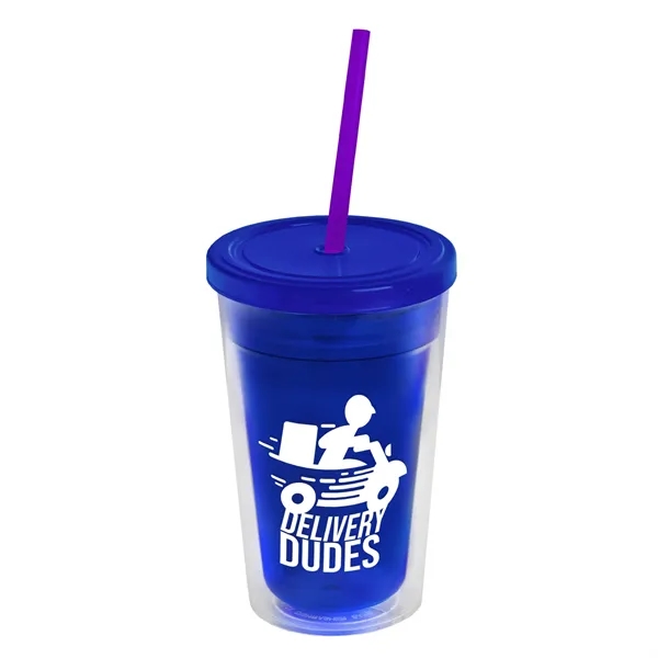 16 oz Double-Wall Insulated Transparent Tumblers... from ASI 40480 Koozie Group